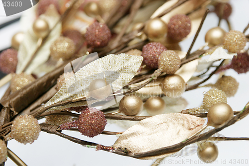 Image of Golden Christmas Decoration