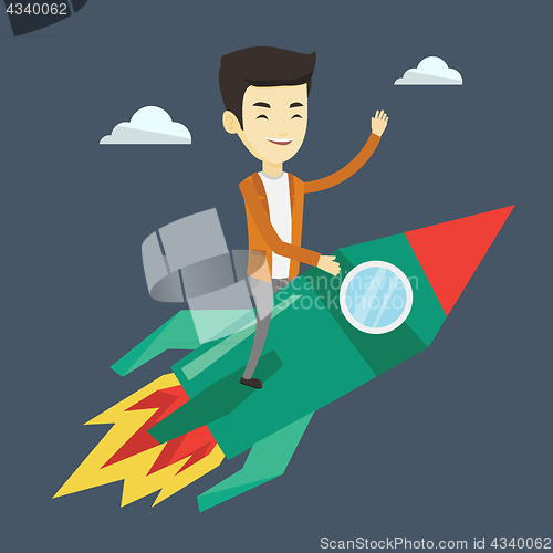 Image of Business start up vector illustration.