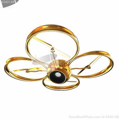 Image of Quadcopter Dron. 3d render