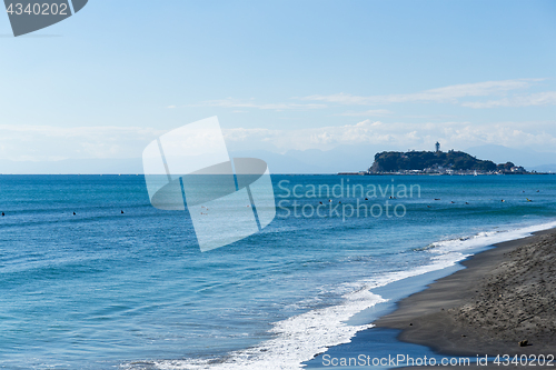 Image of Kamakura and beach