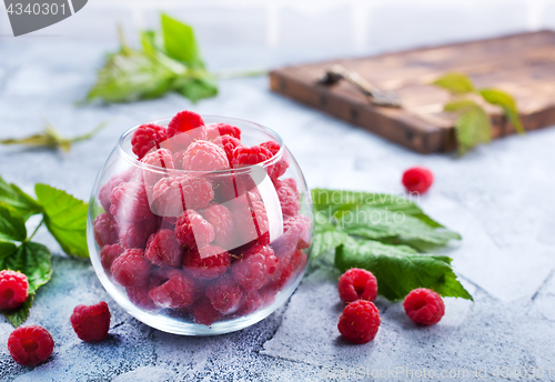 Image of fresh raspberry