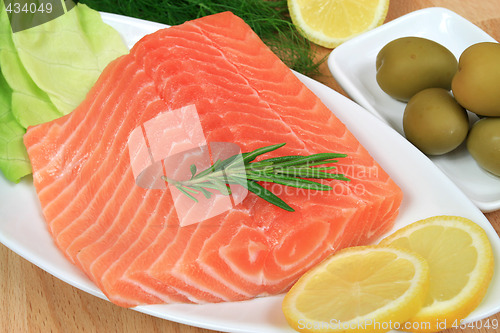 Image of Salmon meat