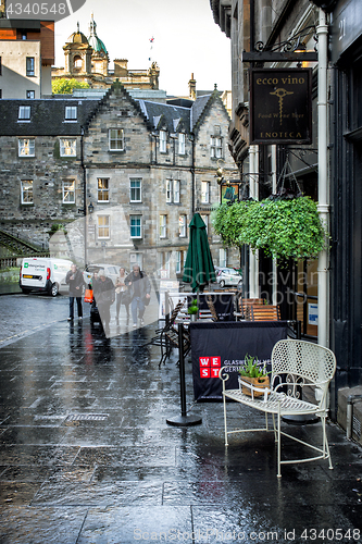 Image of A street in Old Town Edinburgh