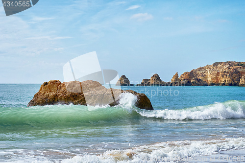 Image of  beach of Portimao