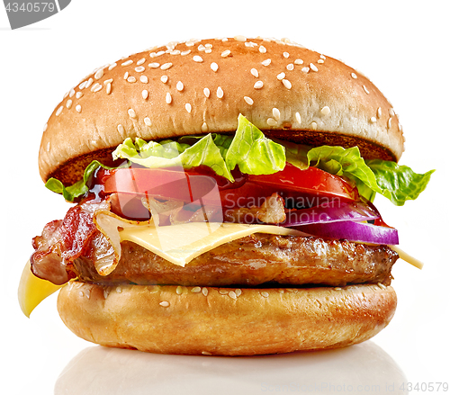 Image of Fresh tasty burger