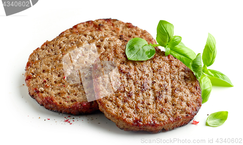 Image of Grilled burger meat