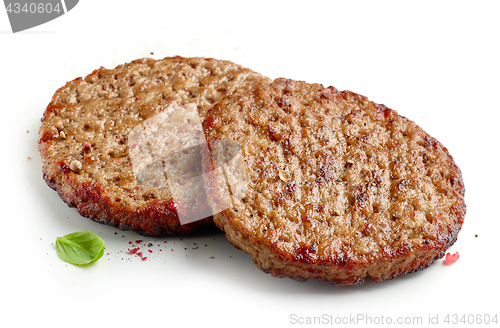 Image of Grilled burger meat