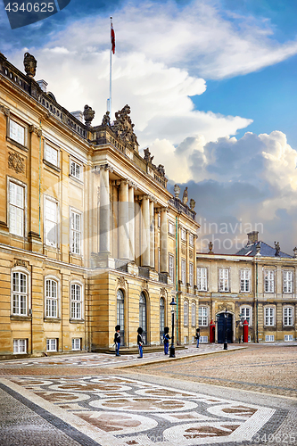 Image of Amalienborg, royal danish family resident