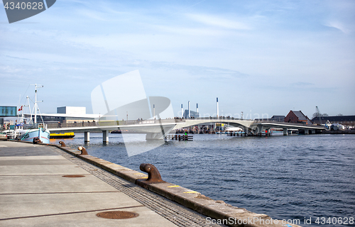 Image of Inderhavnsbroen bridge in Copenhagen - Denmark