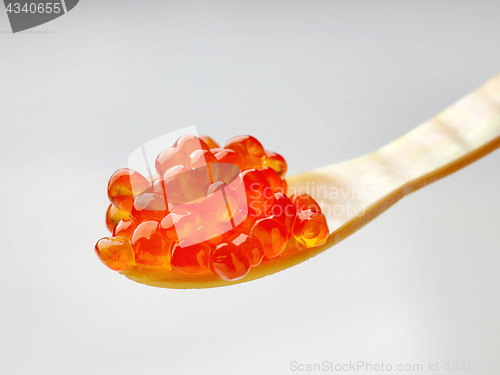 Image of  Mother of pearl caviar spoon