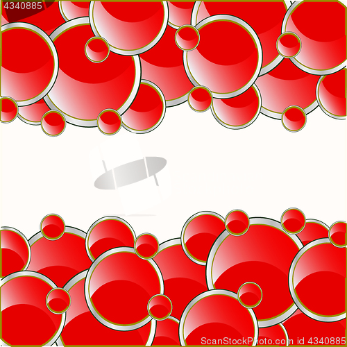 Image of Colorful background from round figures