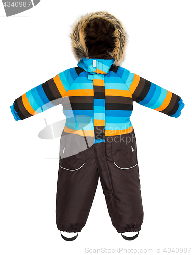 Image of Childrens snowsuit fall