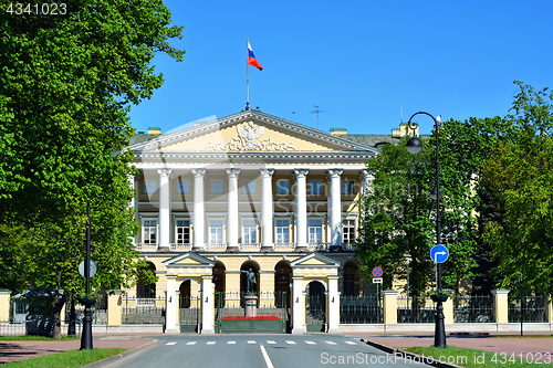 Image of Smolny Institute building.
