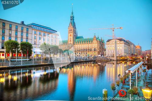 Image of Rathaus of Hamburg, Germany