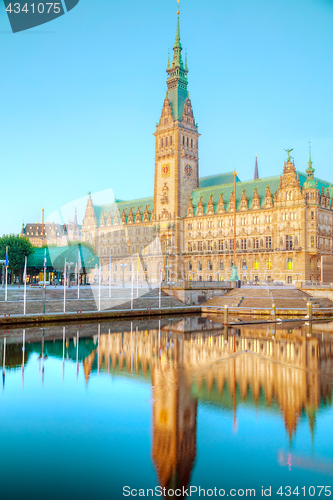 Image of Rathaus of Hamburg, Germany