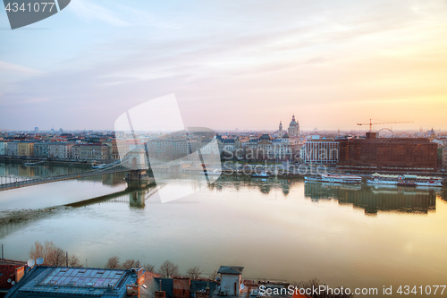 Image of Overview of Budapest with St Stephen Basilica