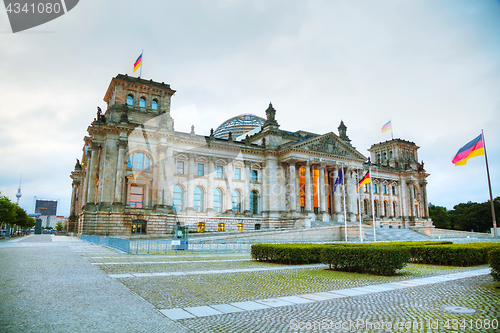 Image of Reichstag building in Berlin, Germany