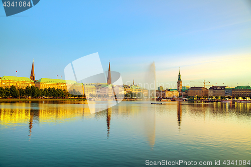 Image of Cityscape of Hamburg, Germany