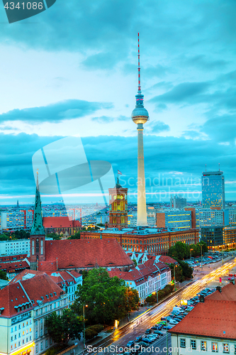 Image of Aerial overview of Berlin