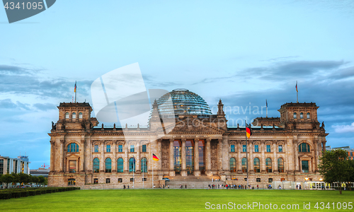 Image of Reichstag building in Berlin, Germany