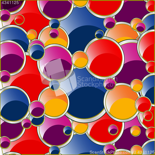 Image of Background from varicoloured circle