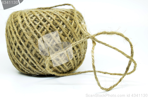 Image of Linen string isolated