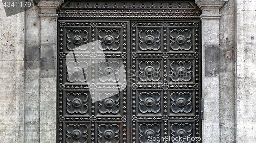 Image of Medieval Black Door