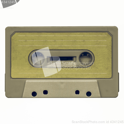 Image of Vintage looking Tape cassette