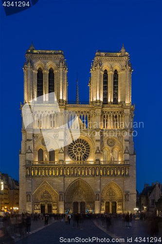 Image of Paris notre Dame