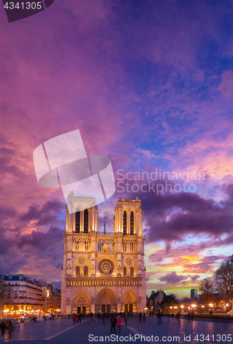 Image of Paris notre Dame