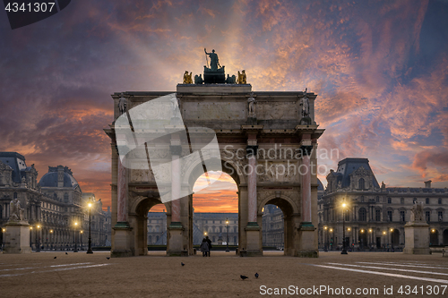 Image of The city of Paris france 