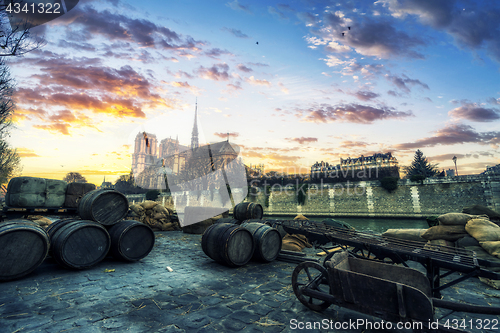 Image of The city of Paris france 