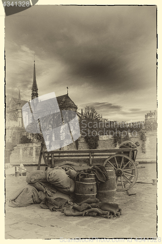 Image of Old Paris docks