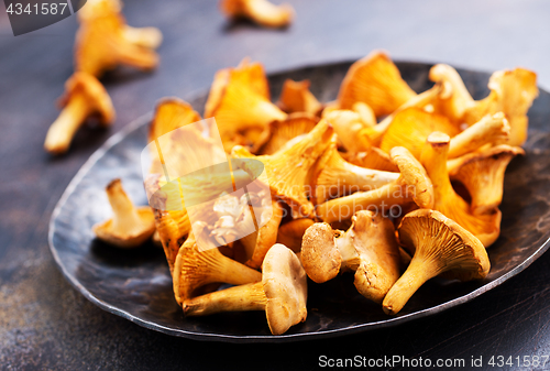 Image of raw mushroom