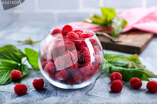 Image of fresh raspberry