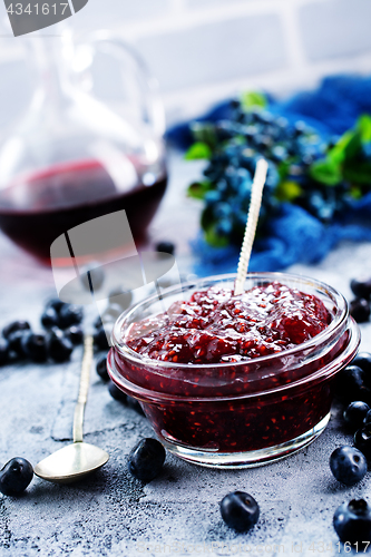 Image of blueberry jam