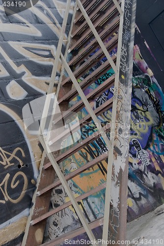 Image of Graffiti Stair Case