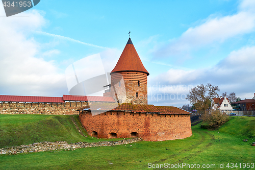 Image of view of Kaunas Castle, Lithuania 