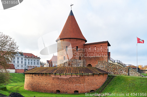 Image of view of Kaunas Castle, Lithuania 