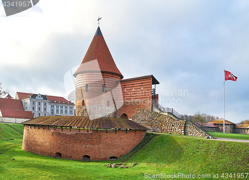 Image of view of Kaunas Castle, Lithuania 