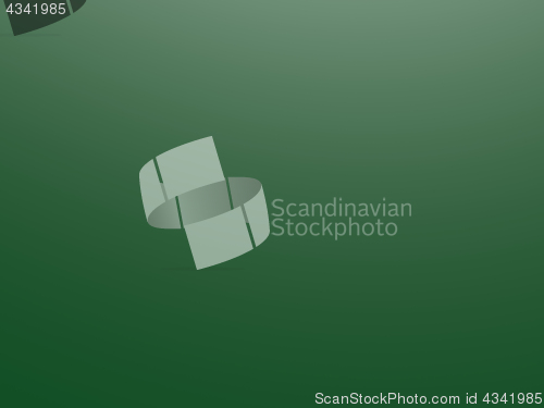 Image of Isolated chalkboard in green color