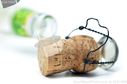 Image of Cork from champagne bottle