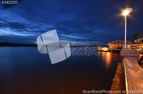 Image of Sunset view in Kota Kinabalu, Sabah