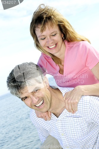 Image of Mature romantic couple