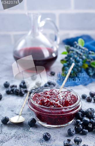 Image of blueberry jam