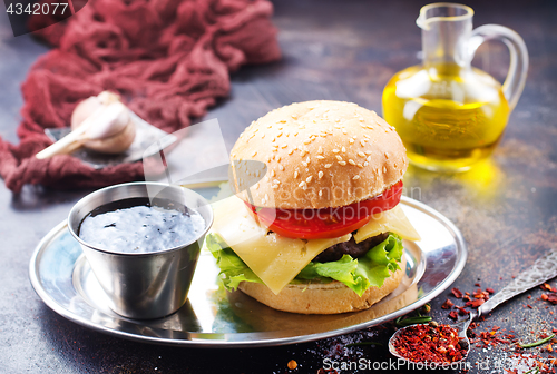 Image of burger