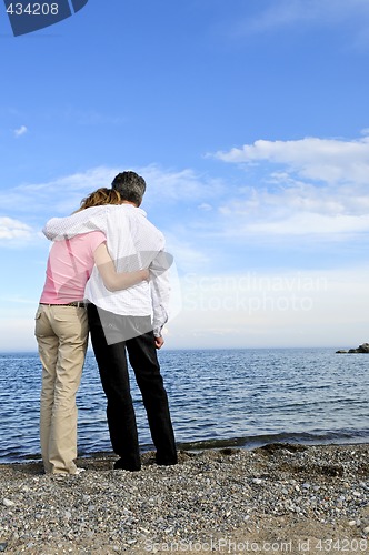 Image of Mature romantic couple