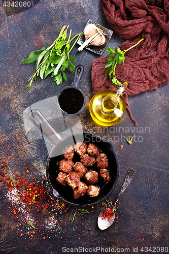 Image of fried meatballs