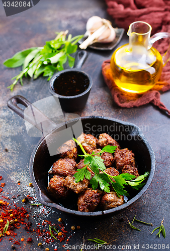 Image of fried meatballs