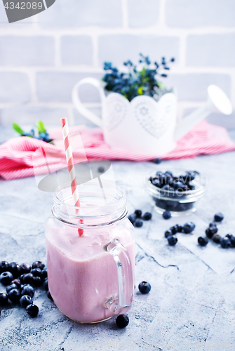 Image of blueberry smoothie 